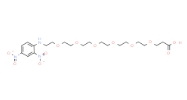 DNP-PEG6-acid； cas:1817829-84-7 ； 2,4-二硝基苯胺-六聚乙二醇-丙酸