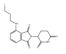 Pomalidomide-C3-I，CAS號：2570254-31-6