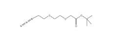 cas:251564-45-1，Azido-PEG2-CH2CO2-tBu，氨基-二聚乙二醇-乙酸叔丁酯