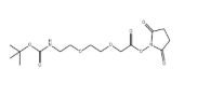 cas:911102-04-0，t-Boc-N-Amido-PEG2-CH2CO2-NHS ester