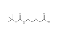 cas:142929-49-5，t-Boc-N-Amido-PEG1-CH2COOH， Boc-5-氨基-3-氧雜戊酸
