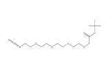 864681-04-9，Azido-PEG4-CH2-Boc， 乙酸叔丁酯-四聚乙二醇-疊氮