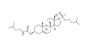 3β-[N-(N′,N′-Dimethylaminoethyl)carbamoyl]cholesterol，137056-72-5，3β-{N-[2-(二甲基氨基)乙基]氨基甲?；鶀膽固醇
