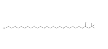 206265-98-7，Amine-PEG7-NH-Boc，氨基-七聚乙二醇-叔丁氧羰基
