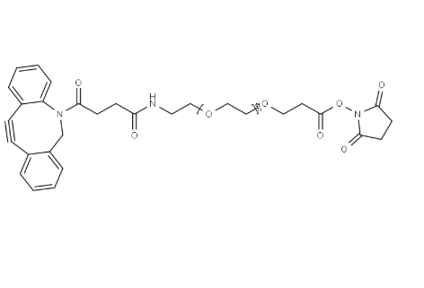 CAS：2093934-94-0，DBCO-PEG12-NHS ester