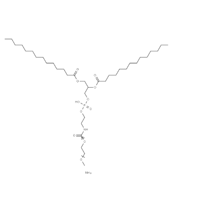474922-82-2，PEG2000-DMPE，二肉豆蔻酰磷脂酰乙醇胺-聚乙二醇2000