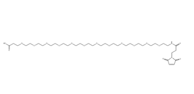 MAL-PEG12-Acid，2378428-27-2，馬來(lái)酰亞胺-十二乙二醇-羧基，ADC Linker 